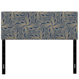 Lace Pattern upholstered headboard