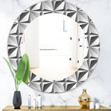 Designart 'Scandinavian 1' Modern Mirror - Oval or Round Wall Mirror