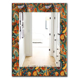 Designart 'Paisley 4' Bohemian and Eclectic Mirror - Oval or Round Wall Mirror