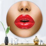 Designart 'Sexy Lips Beautiful Make