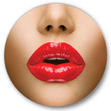 Designart 'Sexy Lips Beautiful Make