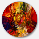 Illusions of Stained Glass' Abstract Metal Artwork