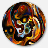 Perspectives of Inner Paint' Abstract Metal Artwork