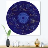 Zodiac With Constellations and Zodiac Signs