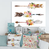 Ethnic Feathers and Flowers On Native Arrows II