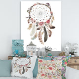 Dream Catcher With Ethnic Feathers