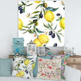 Lemon and Olive Branches II