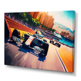 Racing car in Monaco GP VIII