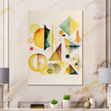 Yellow Multi Shape Abstract I