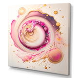 Pink Liquid Swirl