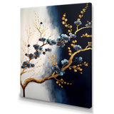 Blue Cherry Blossom Branch VI