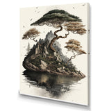 Bonsai Tree On A Rock IV