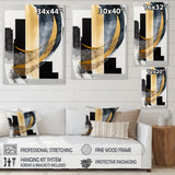 Glam Art Deco Abstract I