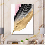 Minimalism Pink And Gold Cubic Fusion II