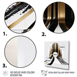 Black And Gold Cubic Expression V