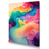 Multicolor Swirly Clouds I