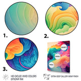 Multicolor Swirly Clouds I