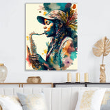 Music Saxophone Player III