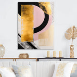 Pink And Gold Art Deco IV