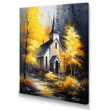 Church In Forest In Autumn I