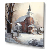 Church In Country During Winter II