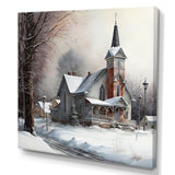Church In Country During Winter V