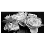 Bunch of Roses Black and White Wall Art