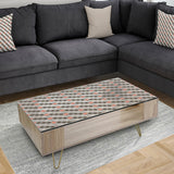 Abstract Design Retro Pattern IV - Glam Coffee Table