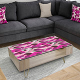 Abstract Design Retro Pattern VI - Traditional Coffee Table