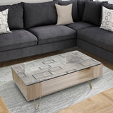 Abstract Retro Design II - Glam Coffee Table