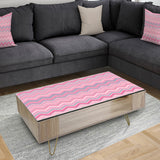 Abstract Retro Geometric III - Glam Coffee Table